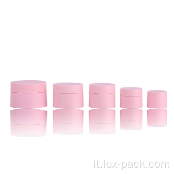 Bratto di panna da 20 g di vetro in plastica in ceramica di bambù vuoto
